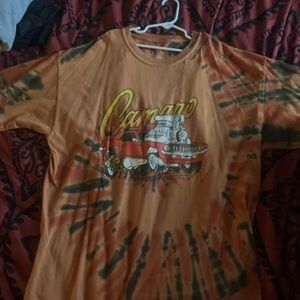 Tie dye graphic tee